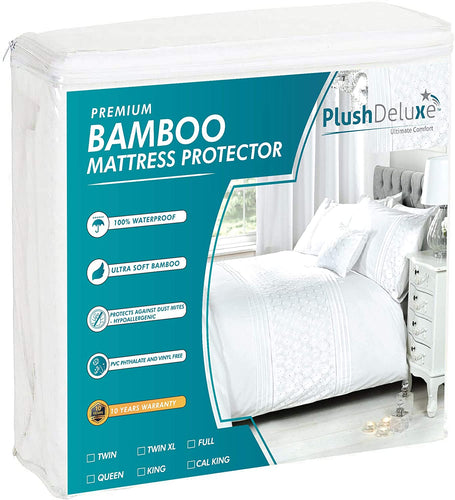 Premium Bamboo Mattress Protector Pad