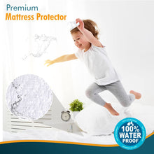 Load image into Gallery viewer, Cotton Twin Size Mattress Protector