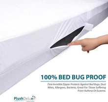 Load image into Gallery viewer, Cotton Terry Zippered Mattress Encasement