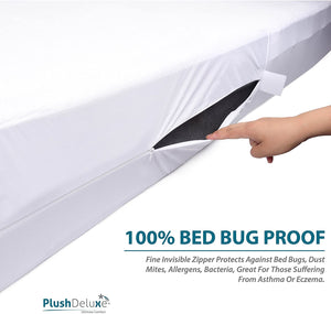 Cotton Terry Zippered Mattress Encasement