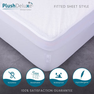 Fitted Crib Mattress Protector Sheet
