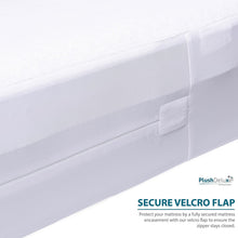 Load image into Gallery viewer, Cotton Terry Zippered Mattress Encasement