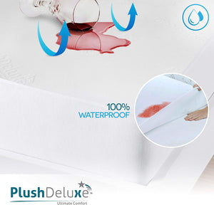 Premium Bamboo Mattress Protector Pad