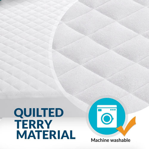 Machine Washable Crib Mattress Protector