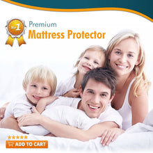 Load image into Gallery viewer, Cotton Terry Premium Mattress Protector Pad