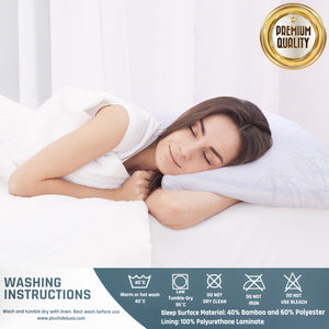 Premium Pillow Protector Cover with Zipper